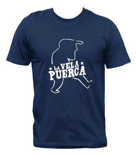 Remera La Vela Puerca A Contraluz Rock Algodón Premium