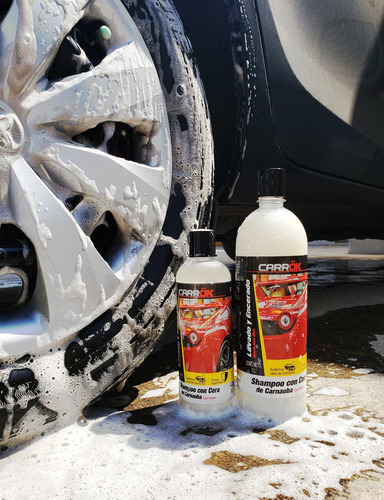 Shampoo Para Autos Con Cera Carnauba Carrok Espuma 1lt