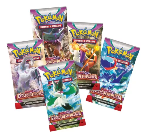 Triple Pack Pokémon Espathra Escarlate E Violeta 1 : :  Brinquedos e Jogos