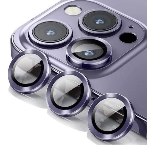 Vidrio Protector Lente De Cámara Para iPhone 14 Pro/ Purple