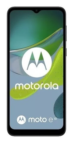 Imagen 1 de 4 de Celular Motorola Moto E13 2/64gb Ram Azul Alclick Nuevo Gtía