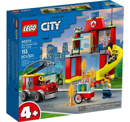 Lego City 60375  Estación De Bomberos Y Camión De Bomberos