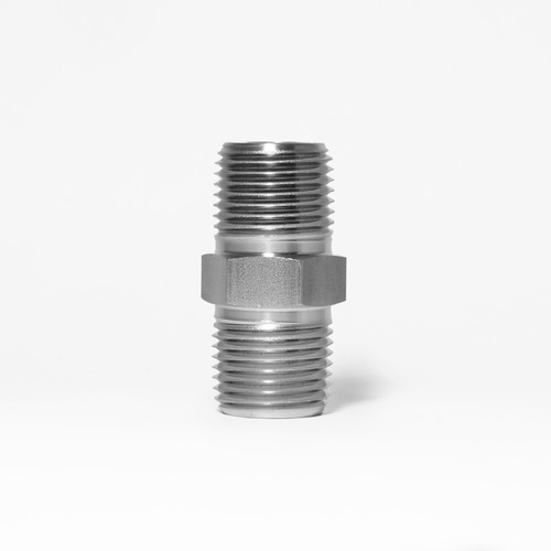 Niple Corto Hexagonal 1/4 Npt Roscado, S-lok, 5 Pzas