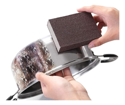 9pz Esponja Esmeril Usos Multiples Ollas Cocina Magic Sponge