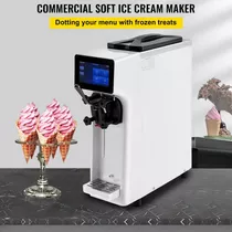 Máquina para hacer helados, mezclas, batidos, yogur congelado, sorbete,  gelato suave con temporizador de apagado automático, recipiente de 1.5  cuartos
