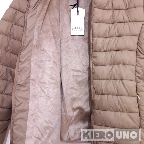Imagen 3 de 7 de Campera Inflada Mujer Super Liviana Con Capucha Calidad