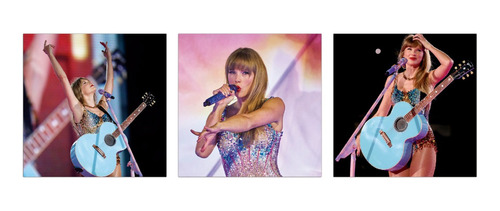 Cuadros Decorativos Taylor Swift Set Por 3 Unidades