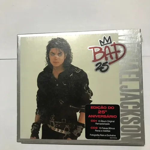 Cd Michael Jackson Bad 25 Cd Duplo Lacrado Promo | MercadoLivre