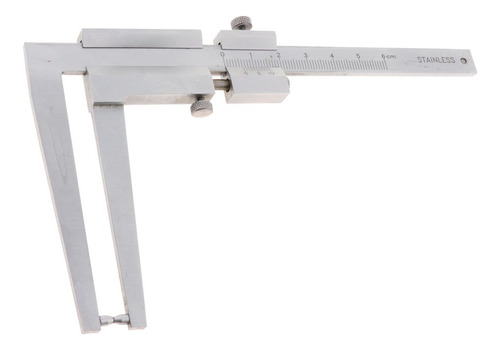 0-60 Mm Vernier Caliper Acero Inoxidable No Digital Para