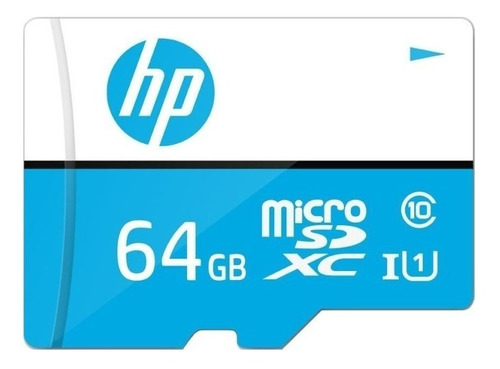 Memoria Hp Micro Sdxc Mi310 U1 64gb White/blue Class 10 