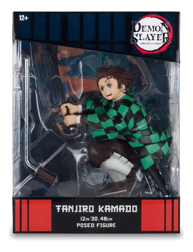 Boneco Action Figure Mcfarlane 12 Demon Slayer - Tanjiro