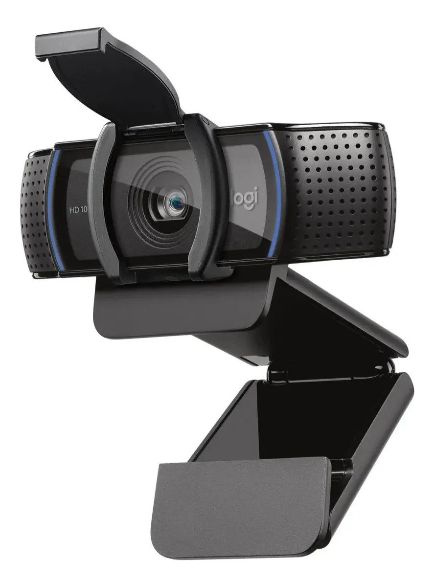 Webcam Logitech Full Hd C920s Microfone Duplo Usb 960-001257