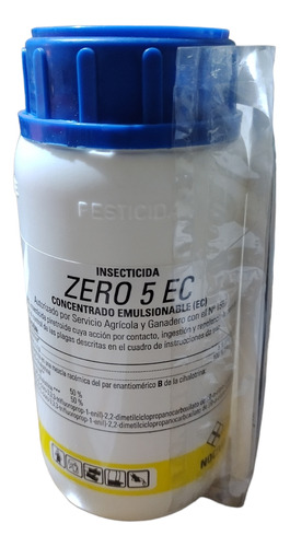 Zero 5 Ec. Para El Control De Plagas En Hortalizas.