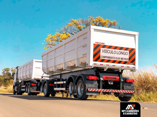 Imagem 12 de 15 de Rodotrem Basculante 9 Eixos Facchini 0km