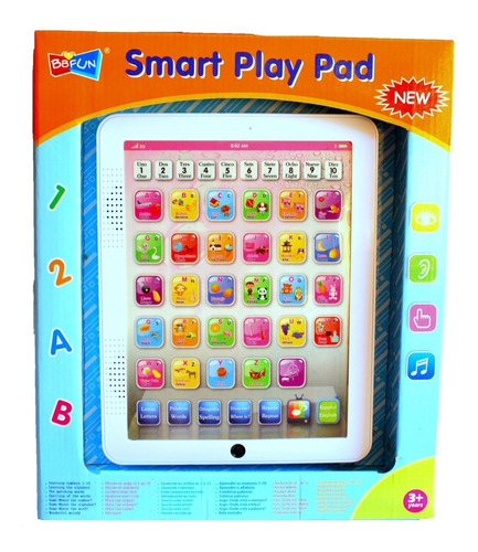 Tablet Pc iPad Computadora Interactiva Niño Niña Juguete 