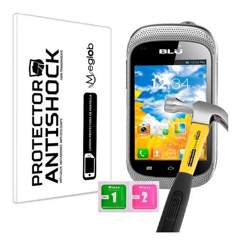 Protector De Pantalla Antishock Blu Dash Music