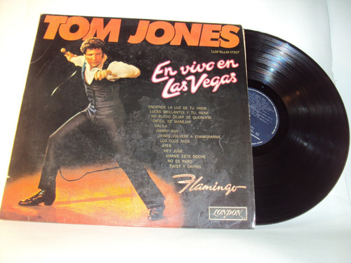 Vinilo Lp 152 Tom Jones En Vivo En Las Vegas