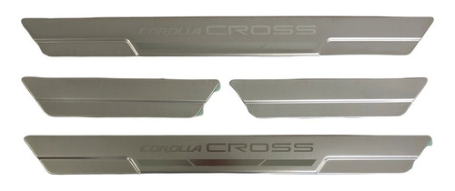 Cubre Zócalos De Aluminio Originales Toyota Corolla Cross