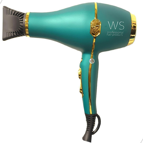 Secador De Cabelo Ws Turbo X Gold 2600w - Iônico Ar Frio