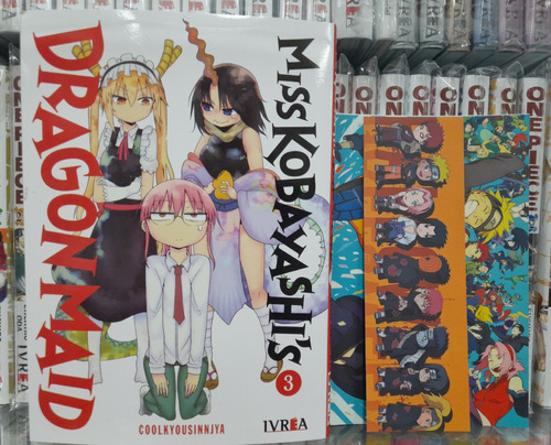 Manga Dragon Maid - Tomo 03 + Regalo - Ivrea Argentina