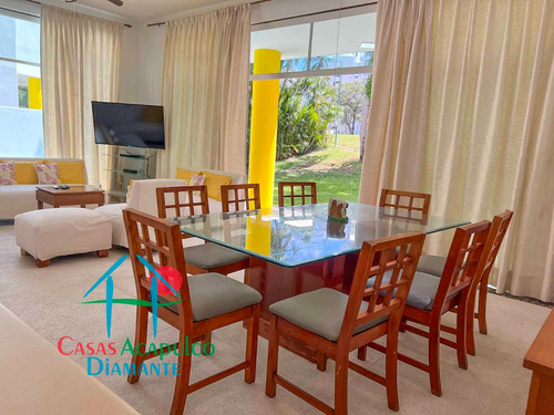 Cad Xcaret 15. ¡escápate Al Paraíso! Casa Con Alberca Privada, Jardín Y Club De Playa En Acapulco Diamante