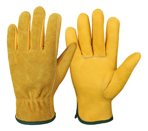 Cowhide Protective Gloves, Garden, Welder