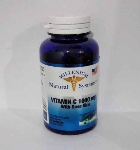 Vitamina C 1000mg Rose 60 Softgel - Unidad a $34000