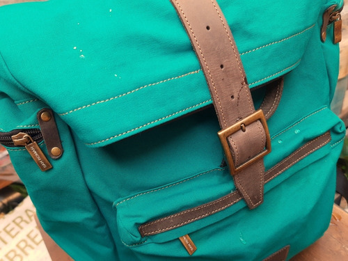 Imagen 4 de 6 de Mochila Bolso Mueck Bike Lona Impermeabilizada San Roman