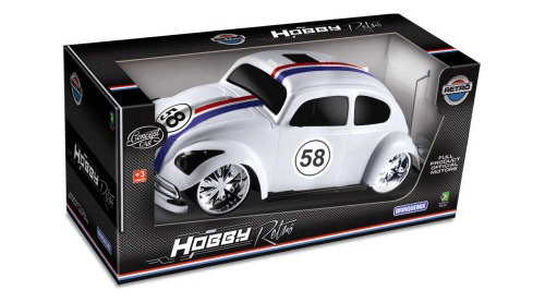 Fuska Hobby Retro Carro Herbie 30 Cm Fhr-075 - Brinquemix