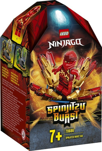 Kit Lego Ninjago Spinjitzu Explosivo Kai 70686 48 Piezas 3