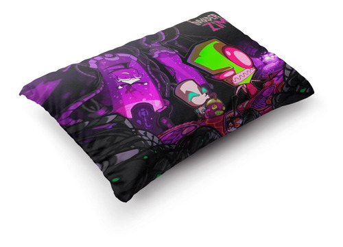 Imagen 4 de 5 de Funda De Almohada Invasor Zim 70x45cm Vudú Love