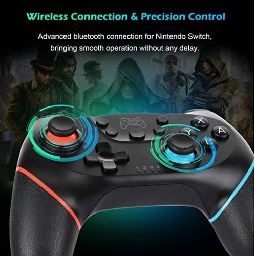 Gamepad Joystick Inalambrico Compatible Con Ns Y Windows Pc