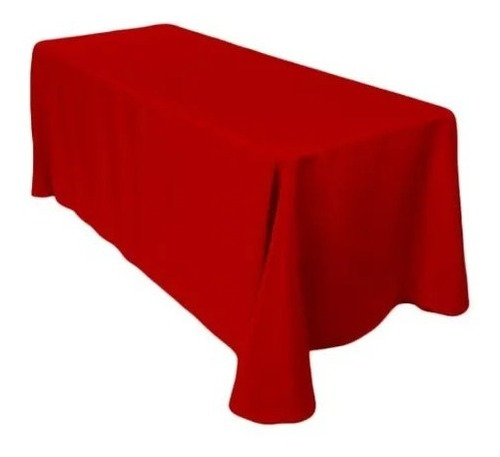 Mantel Rectangular Rojo Bistrech 3 Mts