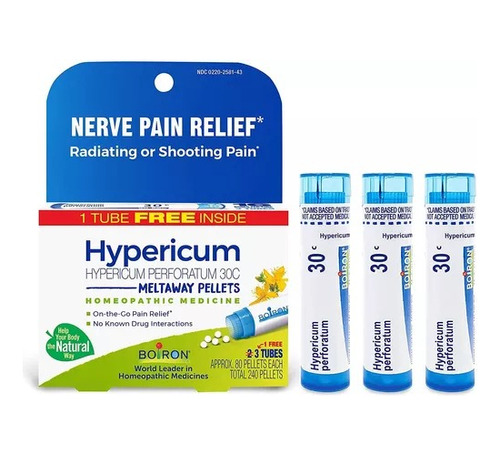 Boiron Hypericum Perforatum 30c Homeopathic Medicine For Ne