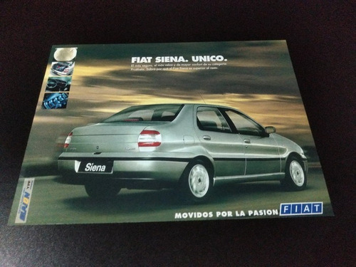 (pa514) Publicidad Clipping Fiat Siena * 1998