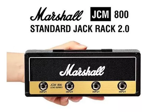 Llavero Marshall Jack Rack Ii Keyholder + 4 Plugs High Quali