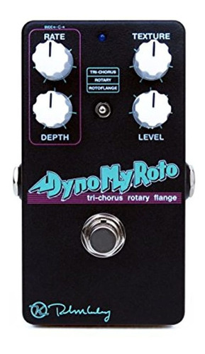 Keeley Dyno My Roto Chorus, Pedal Giratorio Y Flanger, Negro