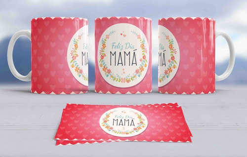 Diseños Plantillas Para Tazas Día De La Madre Sublimar M16