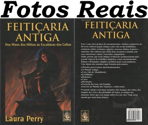 Livro Feitiçaria Antiga - Laura Perry (fotos Reais)
