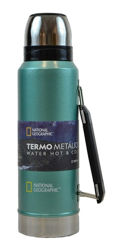 Termo National Geographic Acero Inox. 1.2lts - Fullshop.uy 