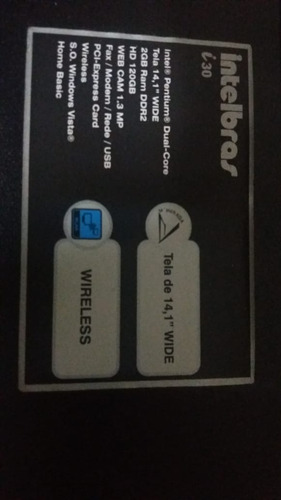 Notebook Intelbras Dual Core 4 Gb Ram Hd120 Para Home Office
