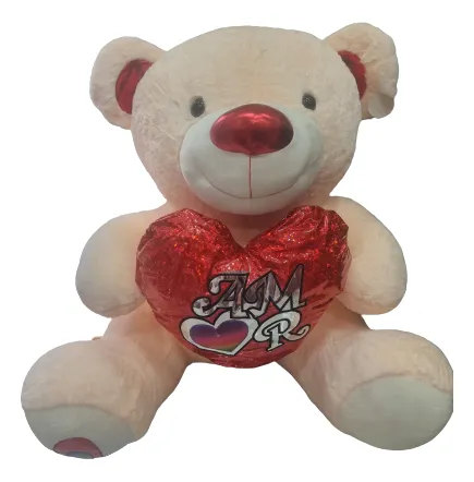 Oso De Peluche Gigante 100cm Con Corazón