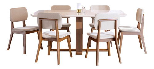 Juego De Comedor - Mesa Wood + Sillas Classic