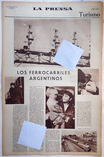 1971 Ferrocarriles Argentinos Suplemento Ferrocarril Tren