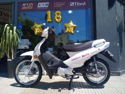 Motomel Blitz Base 110 Automática Nuevo Modelo Cbs Motovega
