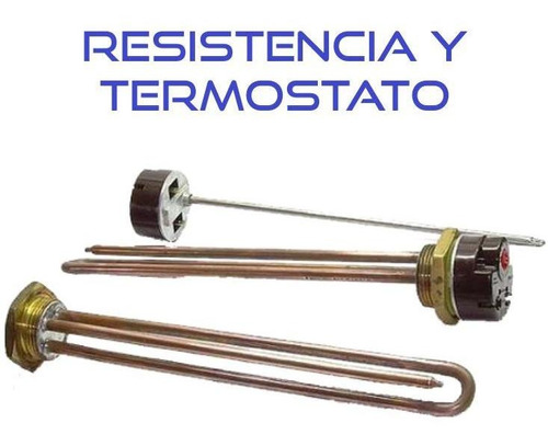 Imagen 1 de 1 de Kit Eléctrico Italiano / Resistencia Y Termostato 2000w
