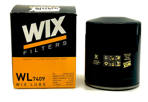 Filtro Aceite W927/8 W930/26 Hyundai Kia Wix Wl7409
