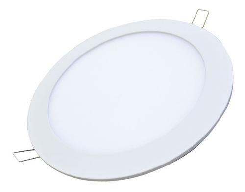 Panel Plafon Led Embutir Circular 20w Aplique Frio Calido