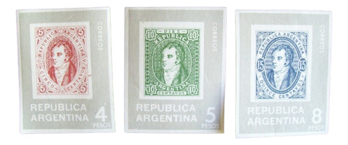 Argentina, Lote 2 Series Gj Hb 20 Dif Filigranas Mint L4009