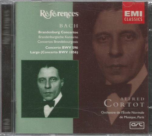 Bach: Brandenburg Concertos / Alfred Cortot - 2cd Europa
